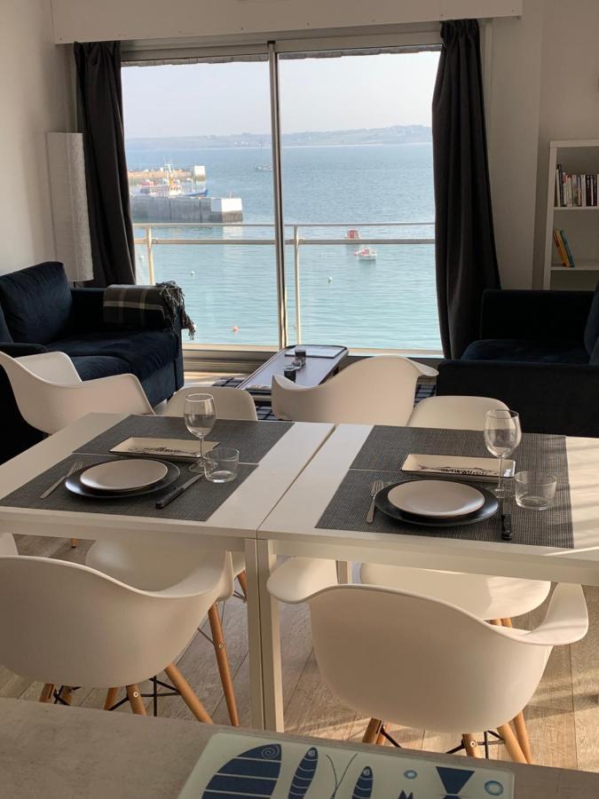 Appartement Design VIII - Port Rosmeur - Sublime Vue Mer Дуарнене Екстер'єр фото