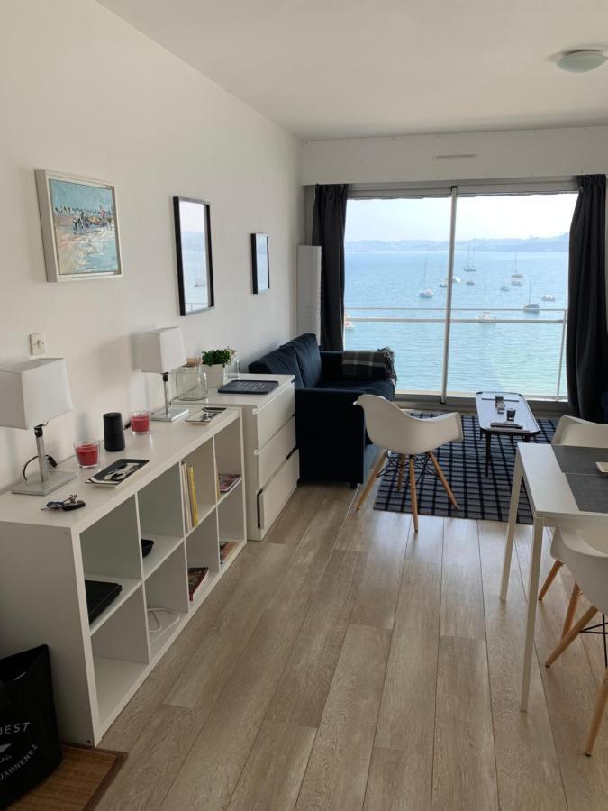 Appartement Design VIII - Port Rosmeur - Sublime Vue Mer Дуарнене Екстер'єр фото