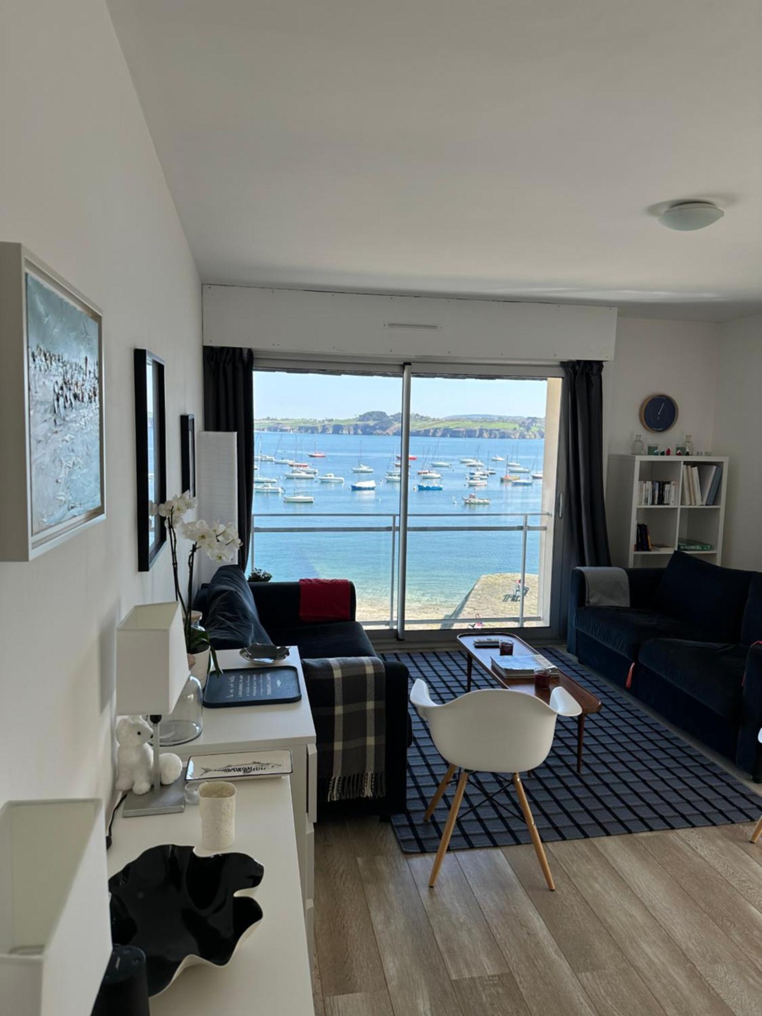 Appartement Design VIII - Port Rosmeur - Sublime Vue Mer Дуарнене Екстер'єр фото