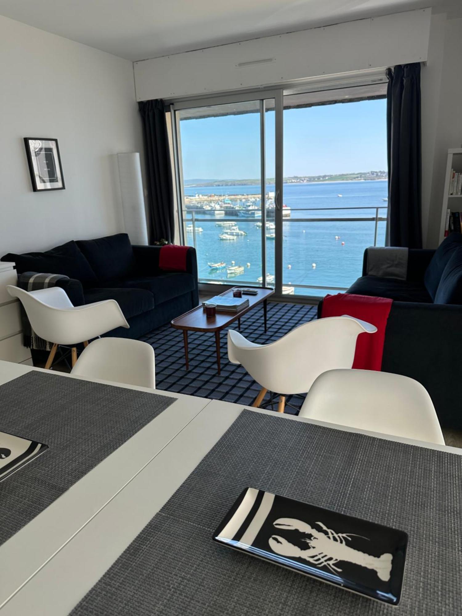 Appartement Design VIII - Port Rosmeur - Sublime Vue Mer Дуарнене Екстер'єр фото